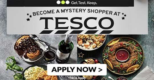 Uncover Tesco's Secrets and Earn £100: Become a Mystery Shopper Today!