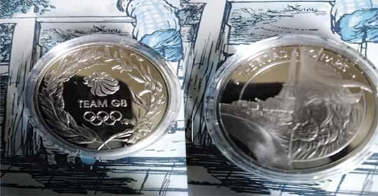 Free Official Team GB Medal