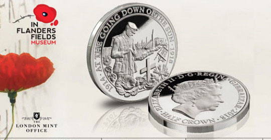 Free WW1 100th Anniversary Commemorative Coin