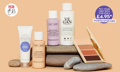 Try your first OK! Beauty Box for just £4.95 (worth over £80)