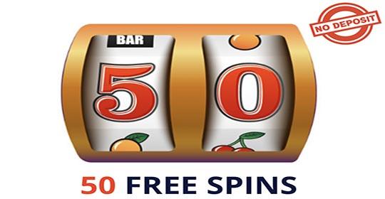 50 Free Spins with No Deposit