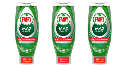 Free Fairy Washing Up Liquid