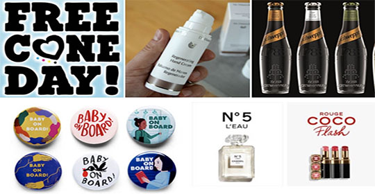 Free Chanel Perfume & Lipstick Set, Hand Cream, Smart Travel Mug & More