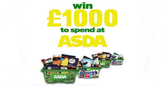 Win £1000 to spend in ASDA