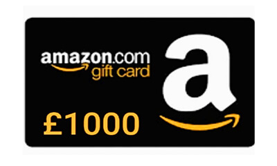 Win Up To £1,000 Amazon Gift Card