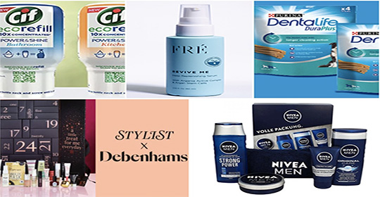Free Cif Cleaning Spray, FRE Skincare Kit, Purina DentaLife Dog Treats & More