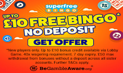 Free £10 Bingo Cash