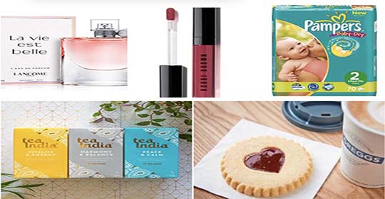 Free Lancôme Perfume, Bobbi Brown Lip Gloss, Pampers Nappies & More
