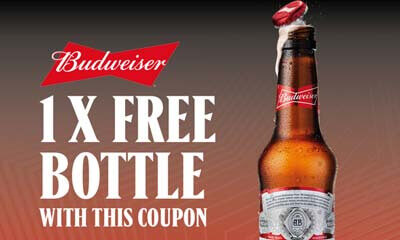 Free Budweiser Bottle