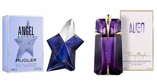 Free Angel Mugler Perfume and Free Alien Mugler Perfume