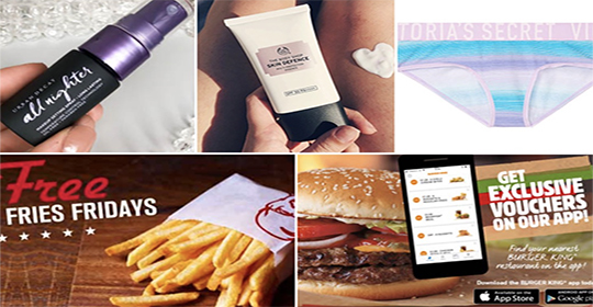Free Body Shop Skin Defence, Urban Decay Spray, Victoria’s Secret Panties & More