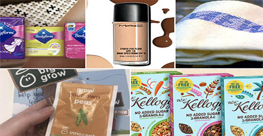 Free Bodyform Ultra Pack, Mac Foundation, innocent Seed Kit & More