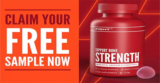 Free Bone Strength Gummies Pack