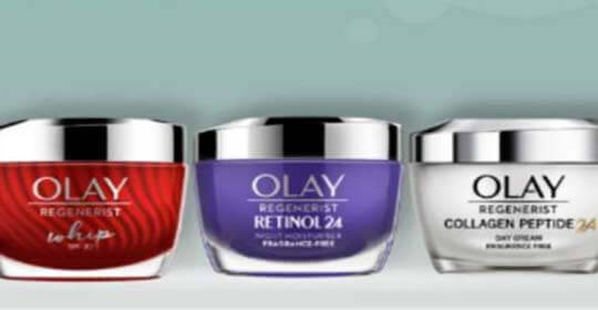 Free Olay Skincare Trio