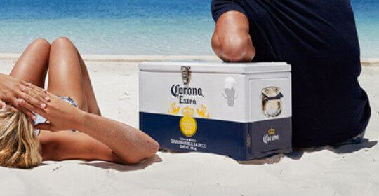 Free Corona Beer Cooler Box