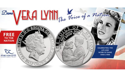 Free Exclusive Dame Vera Lynn Coin 😀