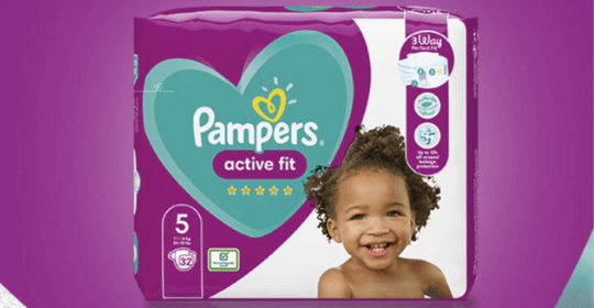 Free Pack of Pampers Nappies