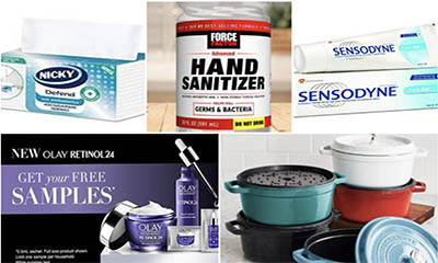 Free Olay Retinol24 Samples, Colouring Pencils, Hand Sanitiser & More