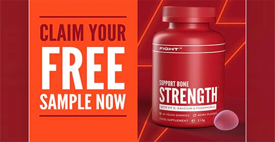 Free Bone Strength Gummies Pack