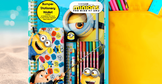 Free Minions Stationery Set