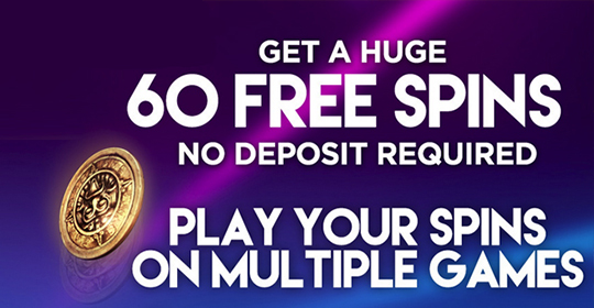 Free Slot Games - 60 Free Spins No Deposit