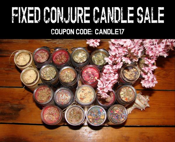 Fixed Conjure Candles from Creole Moon