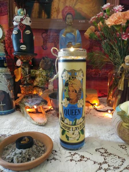 Queen Marie Laveau Candle