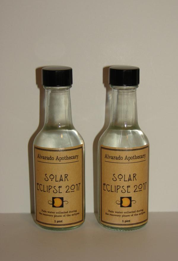 Solar Eclipse Rain Water