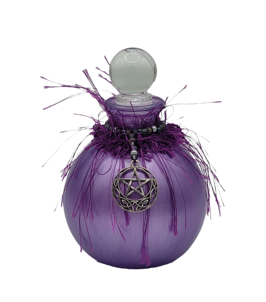 Purple Witch Bottle