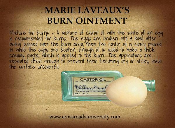 Marie Laveaux's Burn Ointment