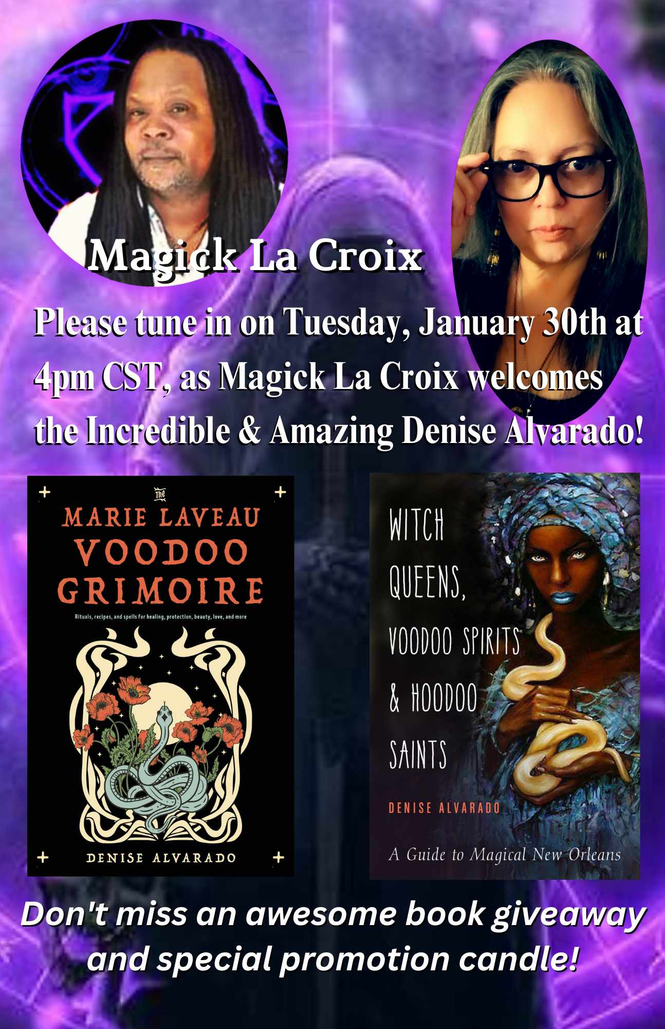 Magick LaCroix interviews Denise Alvarado