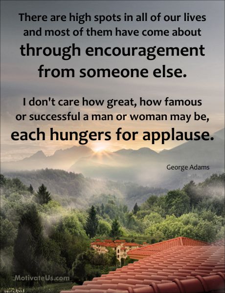 encourage someone today