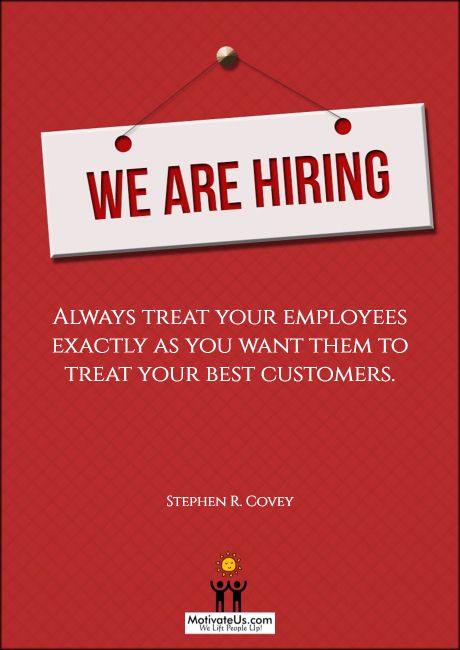 treat your employees like gold