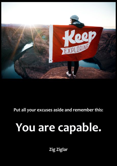You are capable