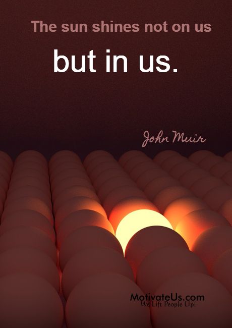 Here does the sun shine