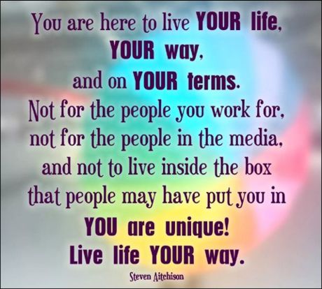 live life your way