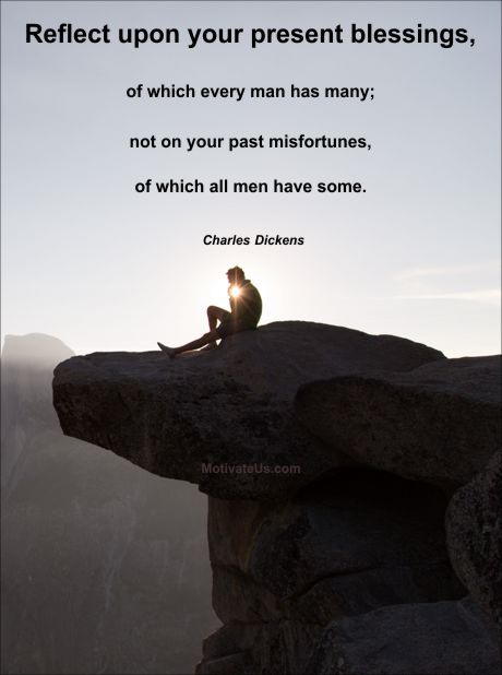 Reflect on your blessings