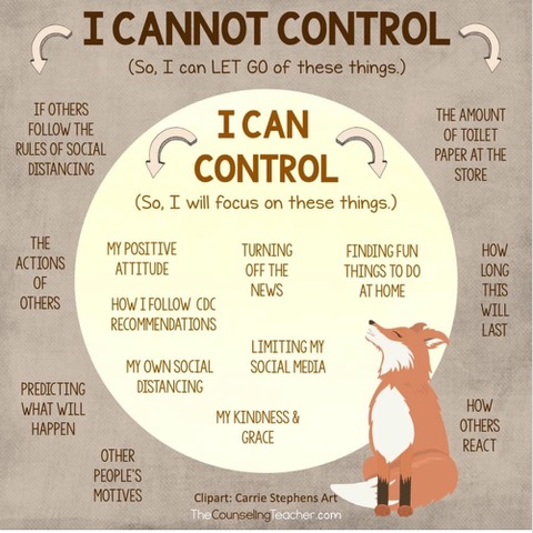 What I can control