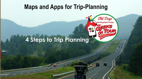 Maps and Apps for RV Trip-Planning