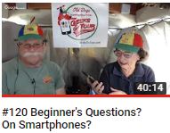 Answering Beginner's questions on smartphones