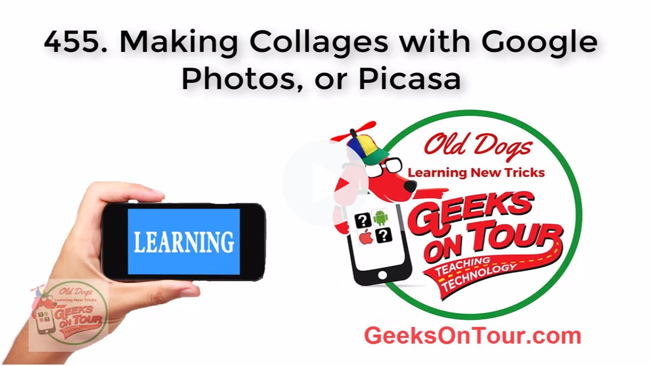 Making Collages with Google Photos or Picasa