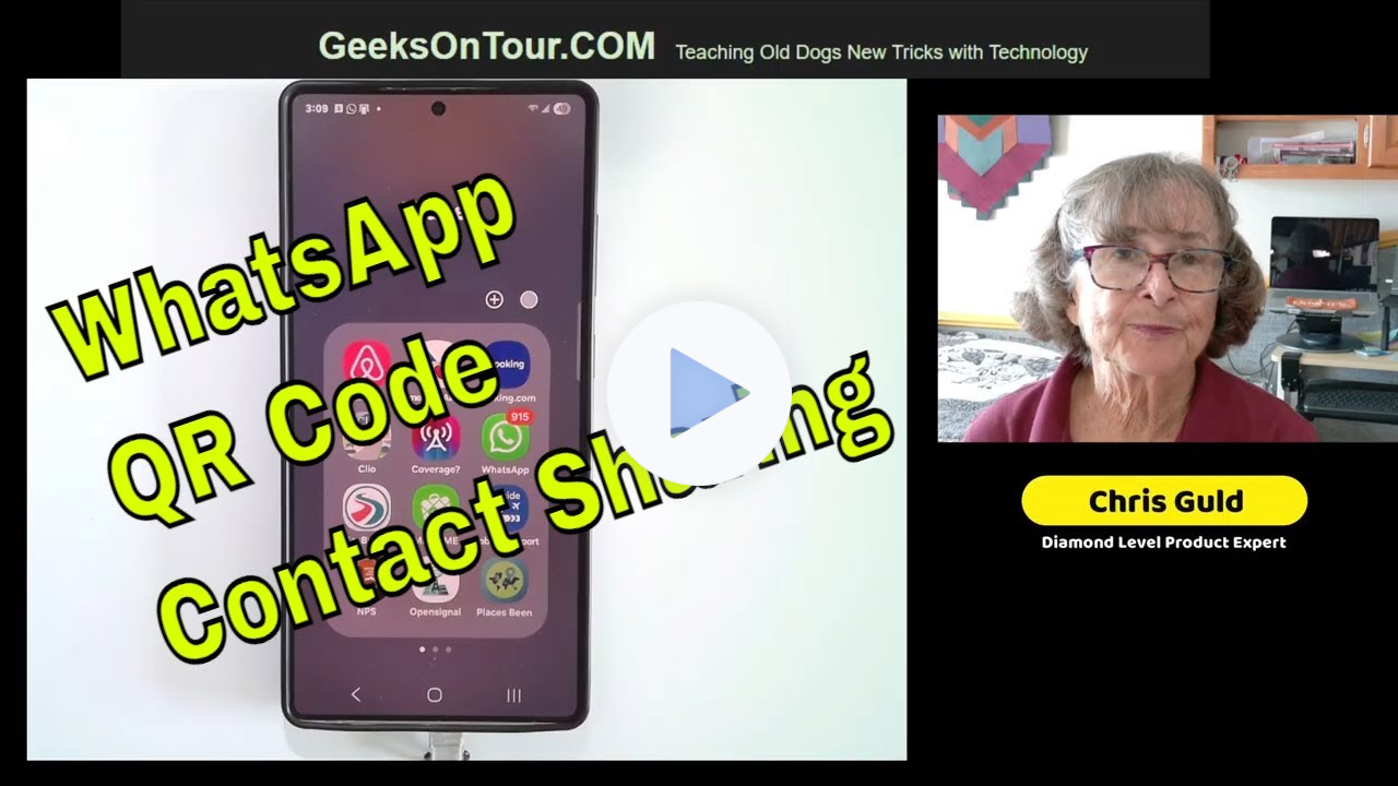 Quick Share WhatsApp Contact Info With a QR Code