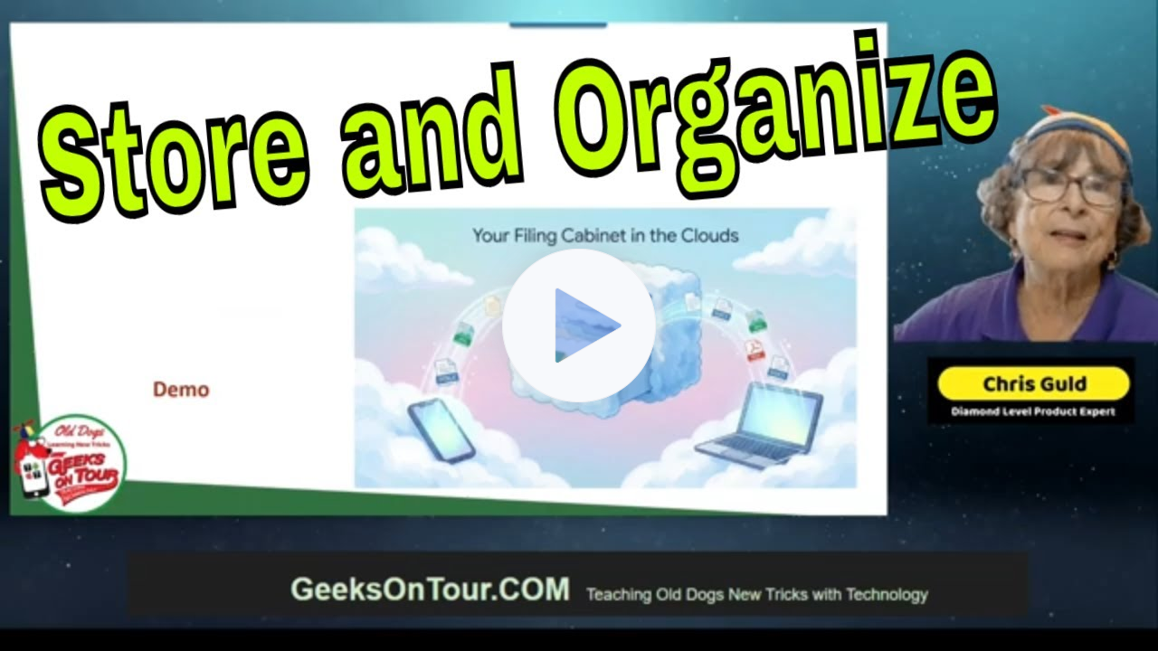 Store and Organize Files in Google Drive