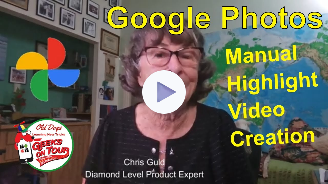 How to Create a Highlight Video in Google Photos @GeeksOnTour