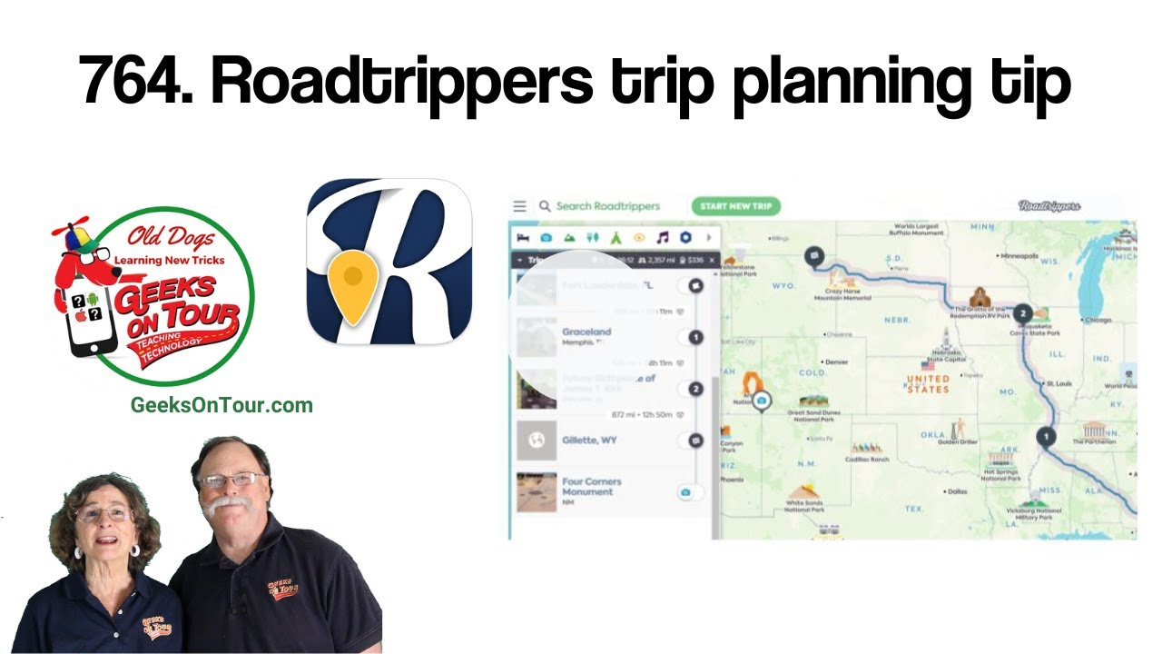 Roadtrippers Trip Planning Tip Tutorial Video764