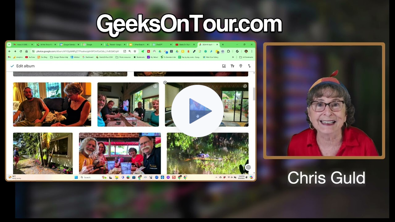Sorting Photos Within an Album using Google Photos Tutorial Video 856