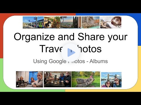 Organizing And Sharing Your Travel Photos - Fun With Photos Podcast 8
