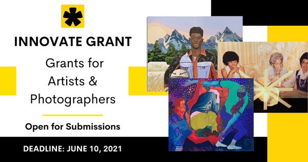 Innovate Grant - Grants for Artists + Photographers - Spring 2021 Call for Submissions - DEADLINE JUNE 10, 2021