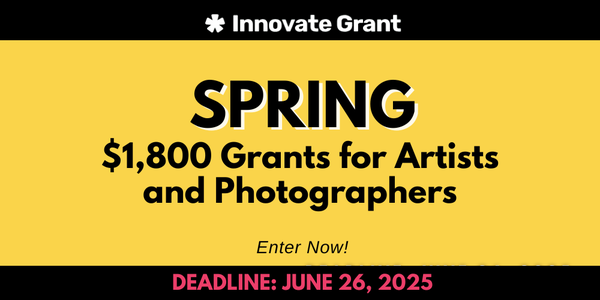 LAST CALL! $1,800 Innovate Grants  - DEADLINE TOMORROW: MARCH 27, 2025