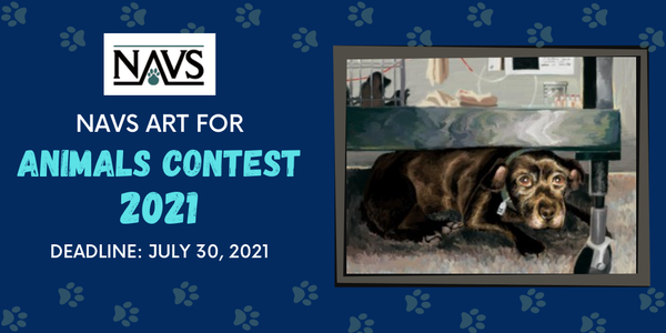 CALL FOR ARTISTS! NAVS Art for Animals Contest 2021 - DEADLINE JULY 30, 2021